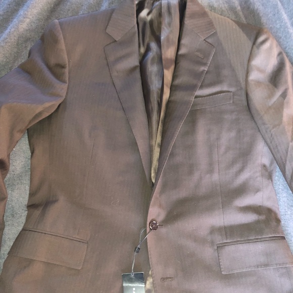 Ralph Lauren Other - Ralph Lauren Black Lable Wool Brown Suit Size 42L